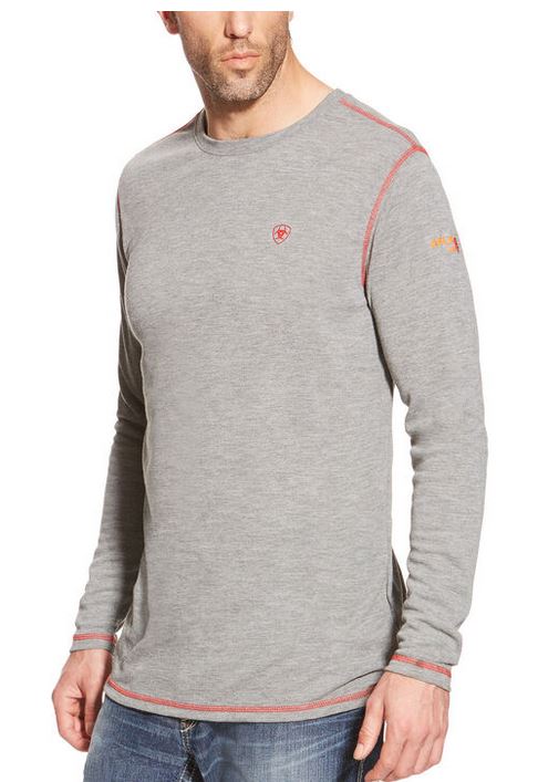 Ariat FR POLARTEC - HRC 1- L/S Shirt - Light Grey