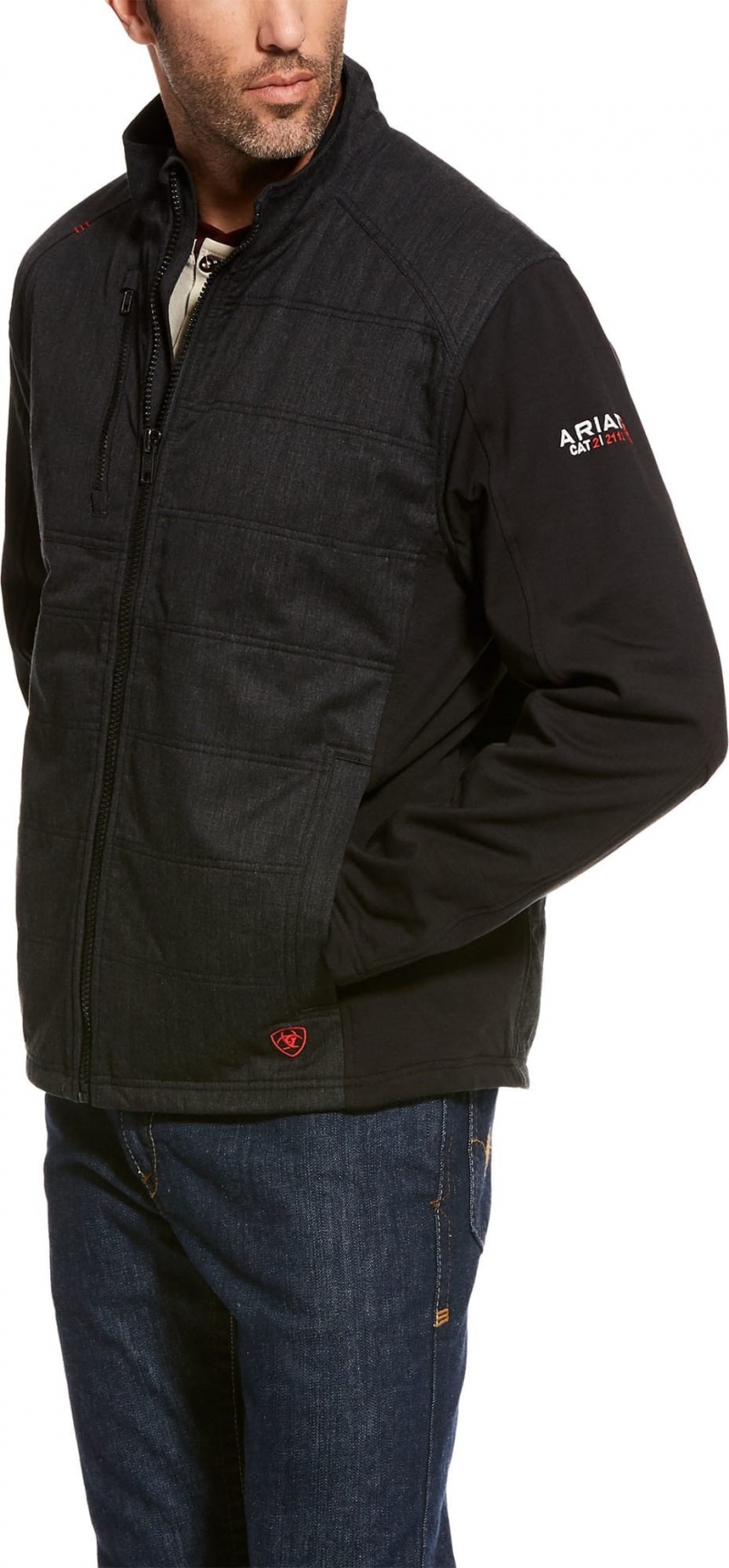 *SALE* ONLY 3XL - 3XLT - 4XL LEFT!! Ariat FR Cloud 9 Insulated Jacket - Black