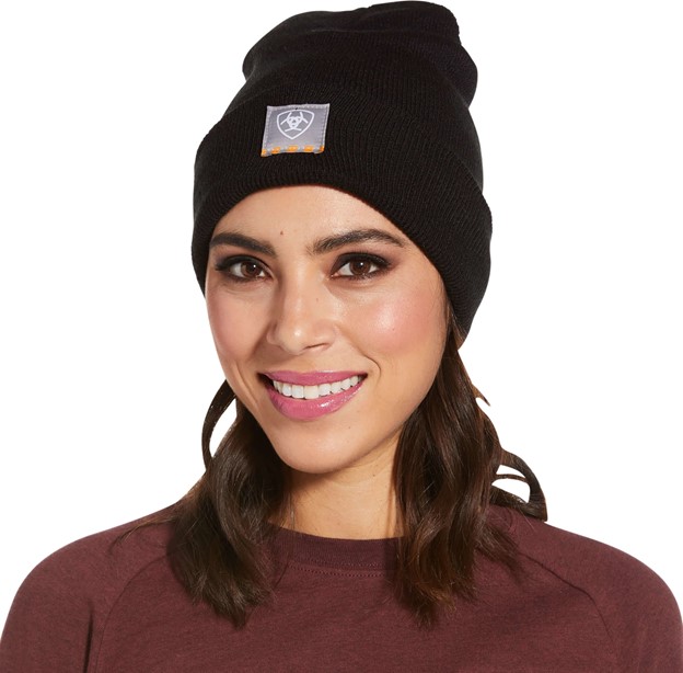 Ariat Women's Rebar Beanie - Black