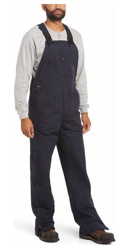 Ariat FR Canvas Unlined Bib - Navy