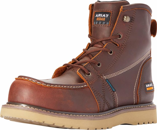 Ariat REBAR Wedge Moc Toe 6