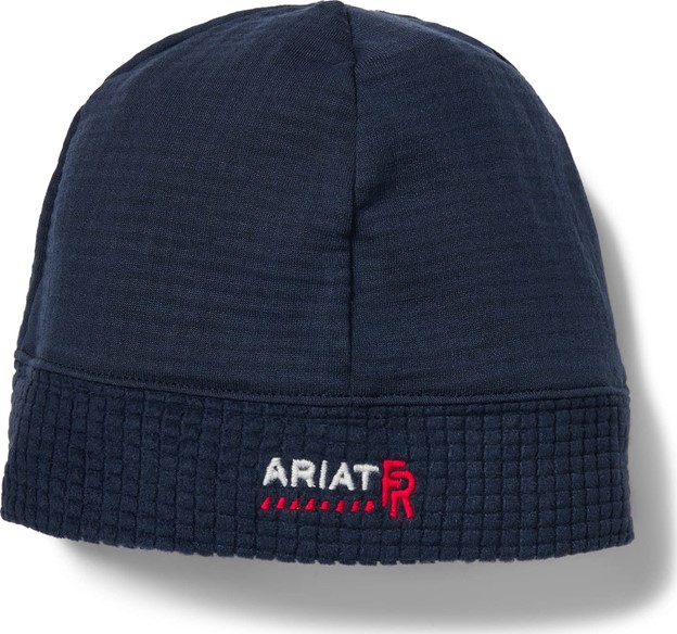 Ariat FR Polartec Power Grid Beanie - Navy