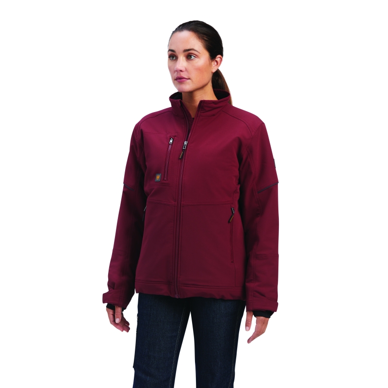 *SALE* ONLY SIZE XL LEFT!! Ariat Women's Rebar DriTEK DuraStretch™ Insulated Jacket - Port