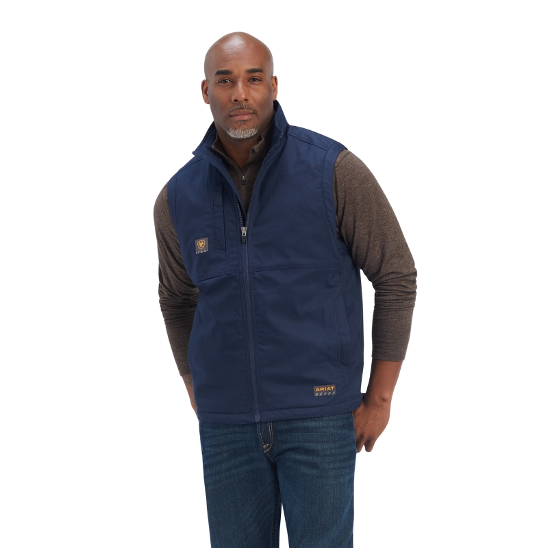 Ariat Rebar DuraCanvas Vest - Navy