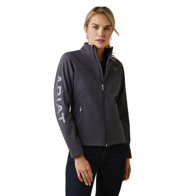 Ariat Women's New Team Softshell Full Zip Jacket - Periscope