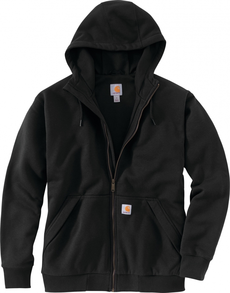 Carhartt Rain Defender Original Fit Midweight Thermal-Lined Zip-Front Hooded Sweatshirt