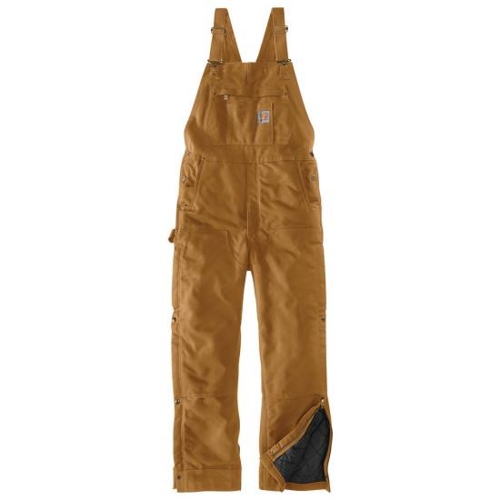 Carhartt Loose Fit Firm Duck Insulated Bib Overall