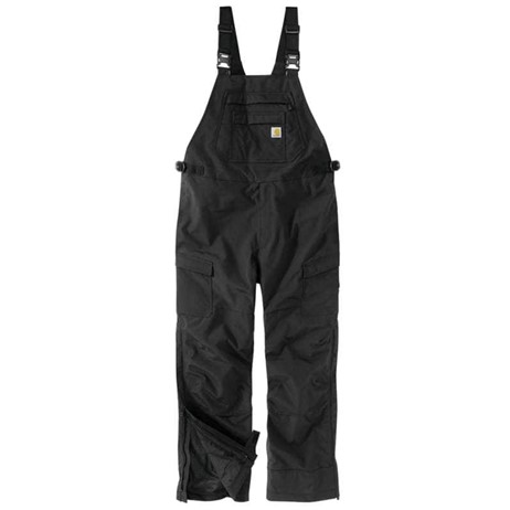 Carhartt Storm Defender Loose Fit Heavyweight Bib Overall - Black