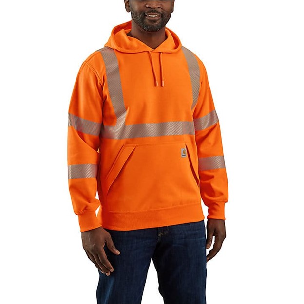 Carhartt Hi-Vis Loose Fit Midweight Class 3 Sweatshirt