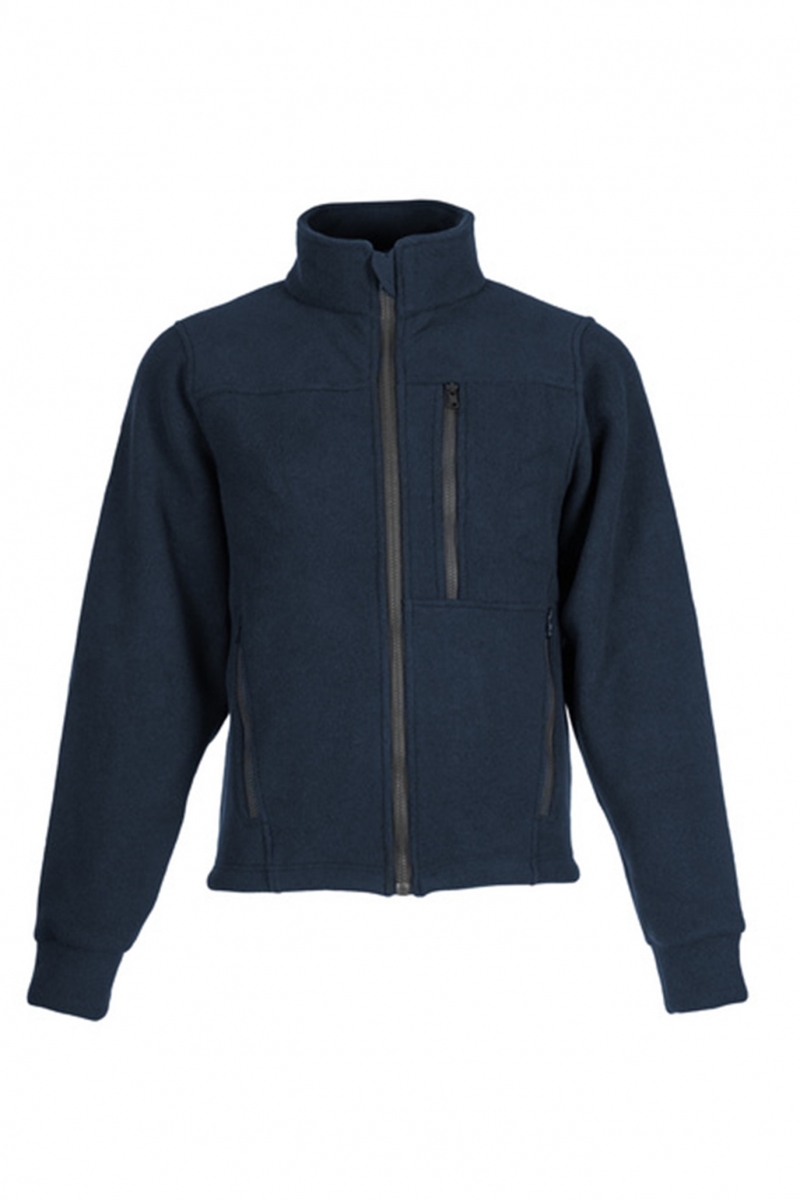 Dragonwear FR Super Fleece Alpha Jacket - Navy