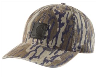 Carhartt Canvas Camo Cap - Mossy Oak Bottomland Camo