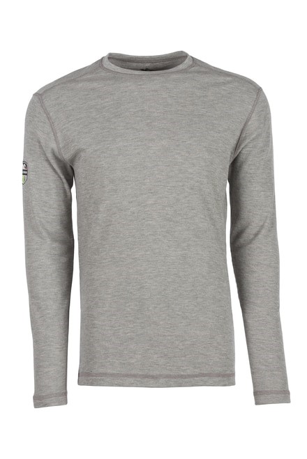 Dragonwear FR Pro Dry Dual Hazard L/S Shirt - Heather Gray