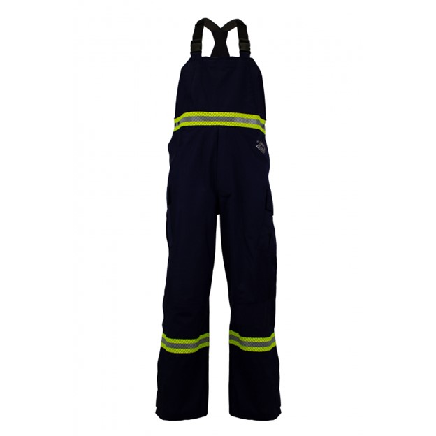 NSA FR Hydroflash Foul Weather Bib - Navy