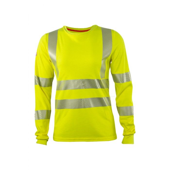 NSA Women's DRIFIRE FR Hi-Vis Dual Hazard Class 3 L/S Crewneck Shirt