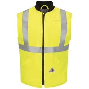 Bulwark FR HI-VIS Class 2 Insulated Vest - Hi-Vis Yellow