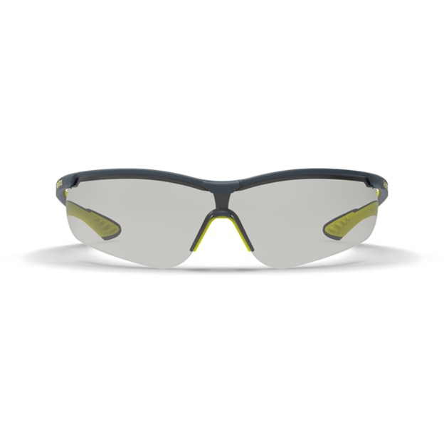 Hexarmor VS250 Standard Dark Grey Transition Lens Safety Glasses - Variomatic Dark Lens