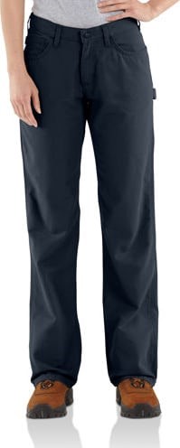 *SALE* ONLY 18x32 - 20x30 LEFT!! Carhartt Women's FR Mid Rise Straight Leg Canvas Work Pant